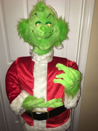 RARE Gemmy Animated Singing Dancing Grinch 5 ' ft Christmas Decoration,  Box 2