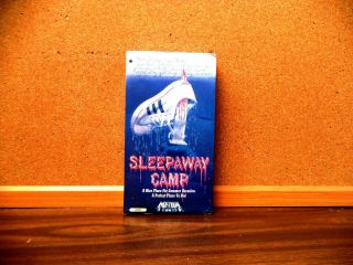 Sleepaway Camp (1984 Vhs) Media Entertainment (horror) Rare Full Cover Sleeve