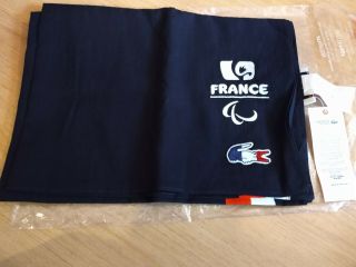 Lacoste France Paralympic Scarf Given At Rio 2016 Games - Rare Item