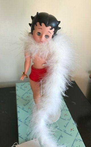 Madame Alexander - Rare - Betty Boop - Nude W/feather Boa,  Jewelry,  And Box