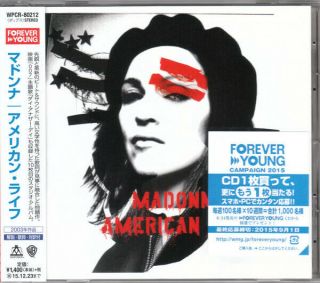 Madonna ‎– American Life 11 Track Japan 2015 Release Forever Young Series Rare