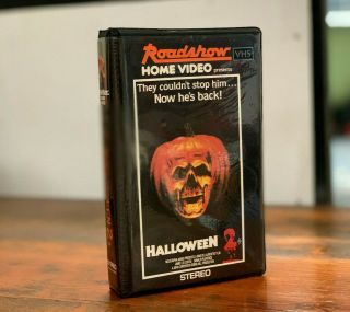 Halloween 2 Rare Roadshow Vhs Video Cult 80s Slasher Horror Michael Myers