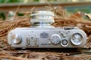 NEAR Rare Nikon S Rangefinder Film Camera w/ 5cm 50mm f1.  4 Nikkor SC Lens 2