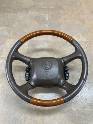 99 - 02 Cadillac Escalade Chevy Silverado & More Steering Wheel W/ Airbag Rare