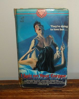 Video Inc - I Spit On Your Corpse - Very Rare Oop Vhs
