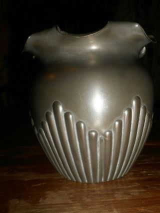 Walker & Hall Pewter Arts And Crafts Vase