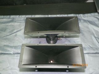 Cerwin Vega Dt25h Compression Driver Horn Tweeter Extremely Rare Pair