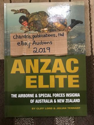 Anzac Elite Airborne & Special Forces Insignia Of Australia & Zealand - Rare