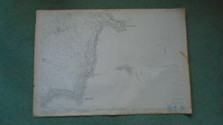 Rare 85 3 Ordnance Survey Map 25 " 1907 Chynhalls Point Treleaver Cliff Trewillis