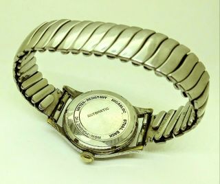 Vintage Elbon Men ' s Watch 17 Jewel Felsa 690 Bidynator Automatic Movement 2