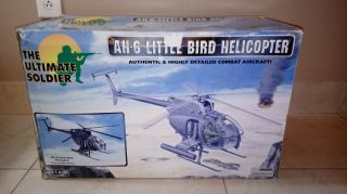 1:6 Scale Gi Joe Style Ah - 6 Little Bird Helicopter - The Ultimate Soldier - Vhtf