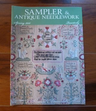 Sampler & Antique Needlework Quarterly Vol 17 No 1 2011 Zarafa Thimble Holders