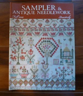 Sampler & Antique Needlework Quarterly Vol 16 No 3 Historical Patterns Sewing