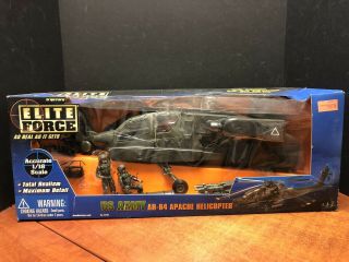 Bbi Elite Force 1/18 Us Army Ah - 64 Apache Helicopter Dela0596