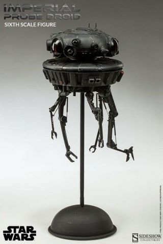 Sideshow Star Wars Imperial Probe Droid 1/6 Scale Figure Opened Once