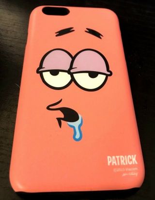 Rare Spongebob Patrick Starr Phone Case For Iphone 6