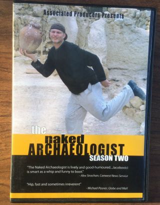 The Naked Archaeologist Season 2 Simcha Jacobovici 3 Dvd Set Rare Oop