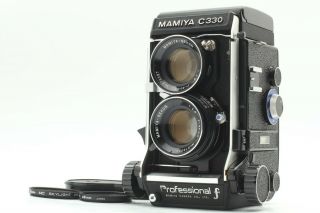 【near,  Rare " F " 】 Mamiya C330 Pro F Tlr W/ 80mm Blue Dot Lens From Japan