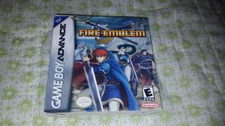 Fire Emblem Gba Box Only (nintendo Game Boy Advance,  2003) Rare Box