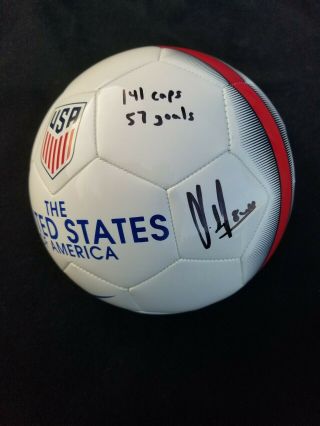 Clint Dempsey Signed Usmnt Nike Usa Soccer Exact Proof With Rare Inscriptions