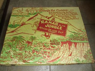 Rare 1964 Multiple Products Corp.  Mpc " Ramar Of The Jungle " African Deluxe Set
