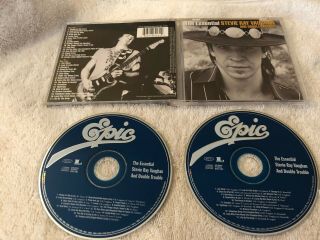 Stevie Ray Vaughn The Essential 2 X Cd Rare Oop Greatest Hits