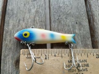 Vintage Fishing Lure - Mitte Mike - Palm Sporting Goods,  Louisiana - Wonder Bread