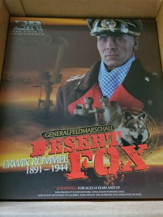 DID 3R Boxed Figure: 3R Erwin Rommel,  Desert Fox (GM621) 2