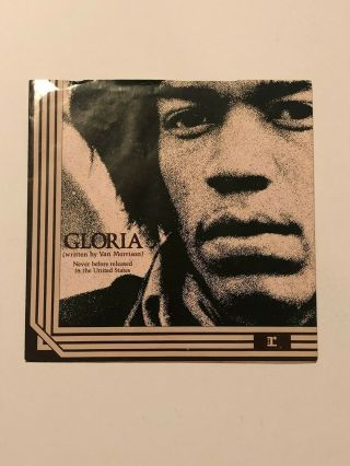 Jimi Hendrix Gloria 45 Rpm Reprise Rare One Sided Picture Sleeve Vg,
