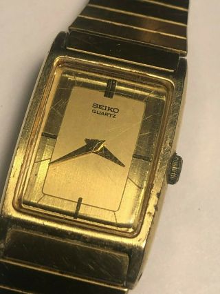 Pre - Owned Seiko Ladies Quartz Wristwatch 2c20 - 5830 Battery