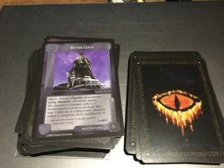 Meccg - Middle Earth Ccg - Ice - Lidless Eye Rare - Bitter Cold