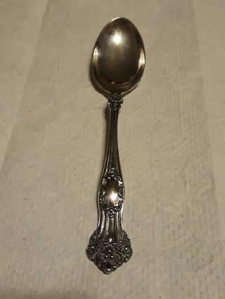 Vintage Sterling Silver / Tea Spoon.  No Monogram.  No - Reserve.