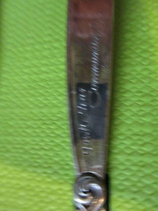 4 Pc 1955 South Seas Oneida Community Silverplate Demitasse Spoon Set 3