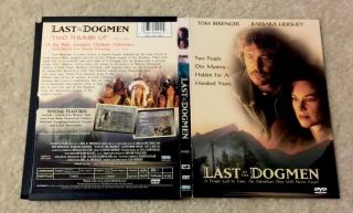 Last Of The Dogmen Dvd Tom Berenger Barbara Hershey Oop Hbo Special Edition Rare