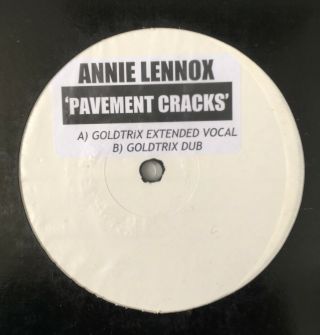 Annie Lennox Rare Uk Promo White Label 12 " Goldtrix Mixes Pavement Eurythmics