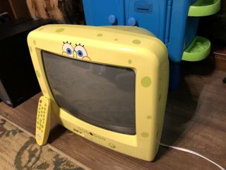 Spongebob Squarepants Television W Oem Remote Rare Kids Tv