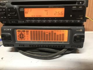 Rare Sony Mobile Es Combo Cdx - C710 Cd Xdp - 766eq Equalizer Old School Car Stereo