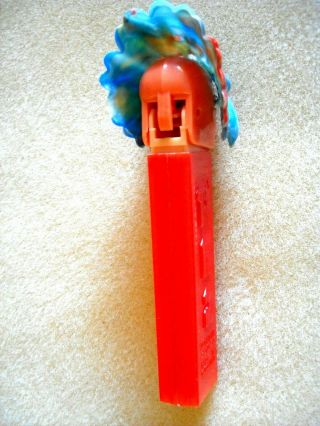 Pez native american chief With marbeled head dress - VERY RARE 3