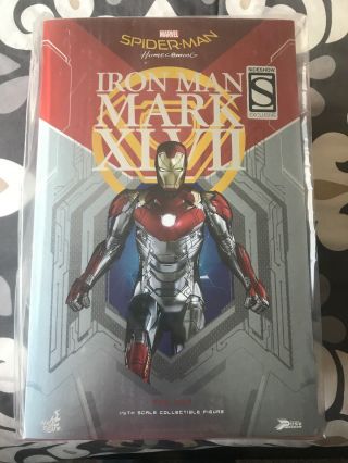 Hot Toys Iron Man Mark Xlvii 47 Power Pose 1/6 Scale Figure Spiderman Homecoming
