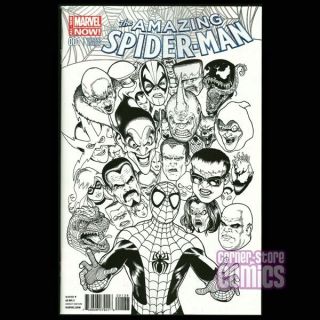 Spider - Man 1 Vol 3 Kevin Maguire Rare B&w Variant Marvel Comics Vf/nm
