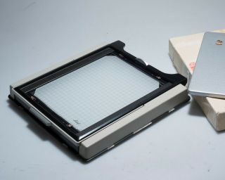 Linhof Kardan 8x10 Back w/ Ground Glass & Cover Rare Bi TL GTL GT 3