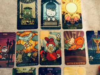 RARE 78 - card Hello Kitty tarot deck by Brittany Tingey, 2