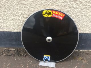 FIR Halley rear disc wheel,  road,  RARE 700c,  lopro time trial tt 3