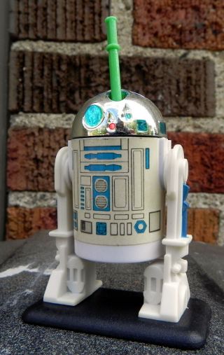 R2 - D2 Pop - Up Lightsaber Vintage Star Wars Figure 1985 Saber Decal Potf