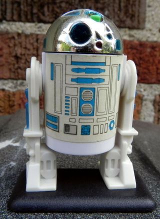R2 - D2 Pop - Up Lightsaber Vintage Star Wars Figure 1985 Saber Decal POTF 2