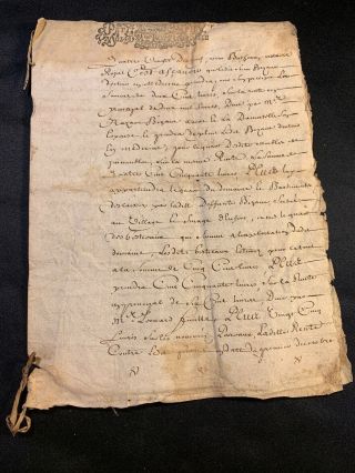 Antique Manuscript 1683