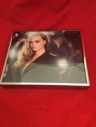 Cara Delevingne With Silver Tag Heuer Counter Top Frame Rare Counter Top