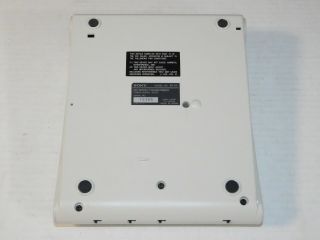 Rare White Sony BI - 85 Dictator Machine Transcriber Cassette Tape Voice Recorder 3