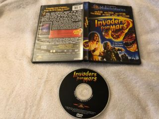 Invaders From Mars Midnite Movies Dvd Ultra Rare Oop