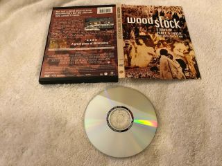 (snap Case) Woodstock The Directors Cut Dvd Rare